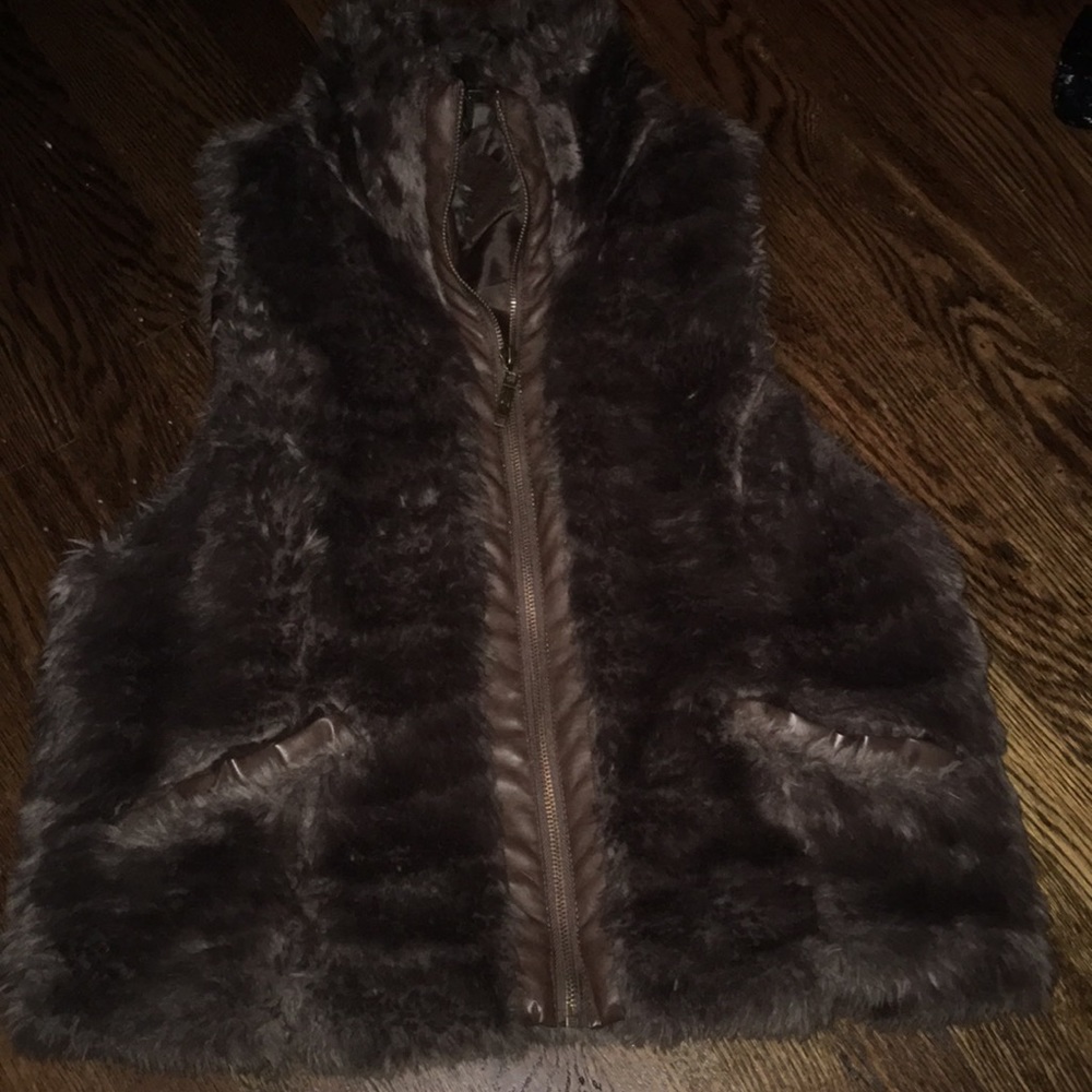 Faux Fur Vest Final Price